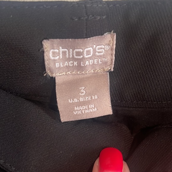 Chico’s Black Label Culottes - Picture 5 of 5